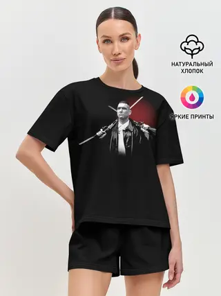 Женская пижама с шортами / Карты Деньги Два Ствола Крис