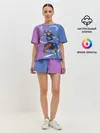 Женская пижама с шортами / Dengerous Chun Li