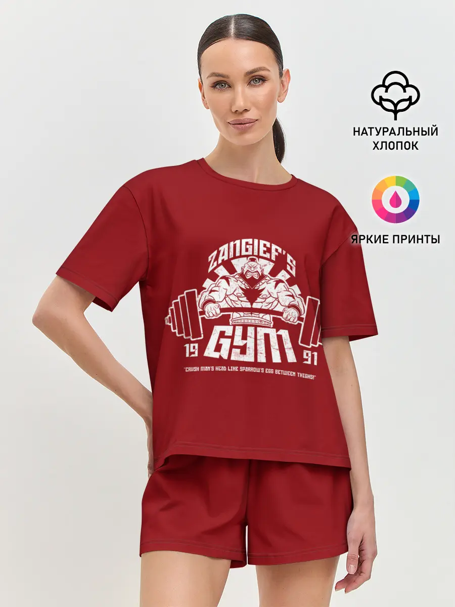 Женская пижама с шортами / Качалка Зангиева