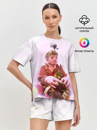 Женская пижама с шортами / It takes two | Коди