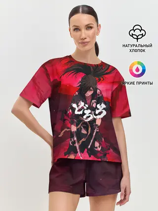 Женская пижама с шортами / Dororo Poster | Дороро Постер