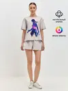 Женская пижама с шортами / Лара с оружием