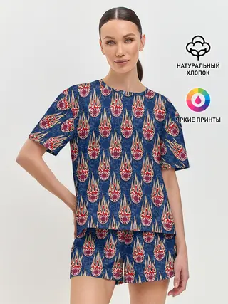 Женская пижама с шортами / Poker