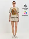 Женская пижама с шортами / Лара с сокровищем