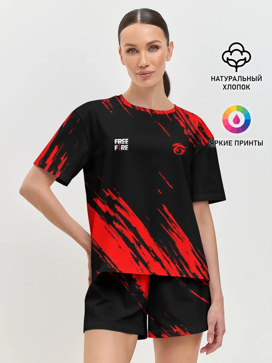 Женская пижама с шортами / FF | GARENA