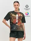 Женская пижама с шортами / Shingeki No Kyojin. Леви Аккерман