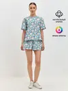 Женская пижама с шортами / Волейбол