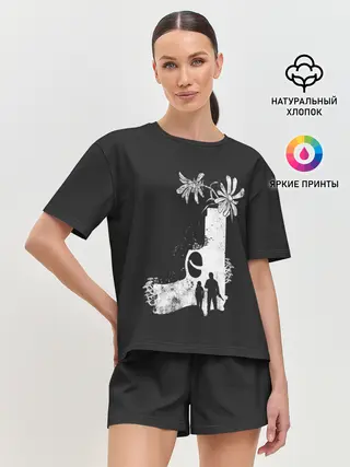 Женская пижама с шортами / Survivors with gun