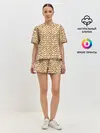 Женская пижама с шортами / Баскетбол
