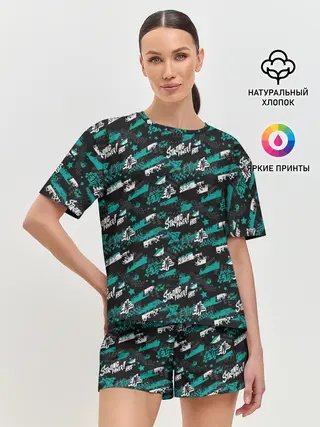 Женская пижама с шортами / Strong Power