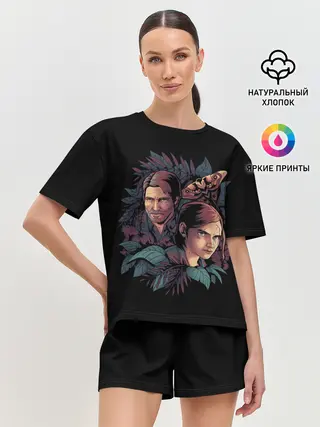 Женская пижама с шортами / LOU Team