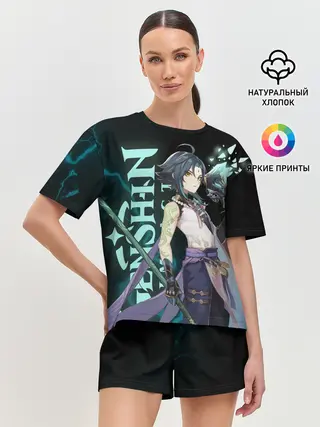 Женская пижама с шортами / XIAO
