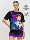 Женская пижама с шортами / ЕВАНГЕЛИОН