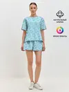 Женская пижама с шортами / Фигурное Катание
