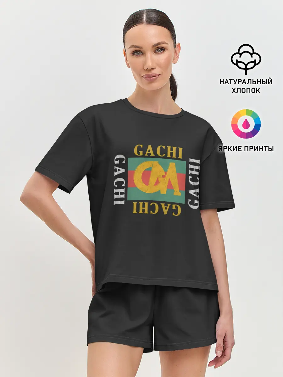 Женская пижама с шортами / ГачиМучи