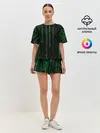 Женская пижама с шортами / Матрица