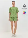 Женская пижама с шортами / КоронаВирус