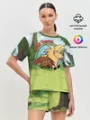 Женская пижама с шортами / Крутые Бобры | Angry Beavers