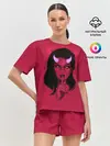 Женская пижама с шортами / Ангельский демон