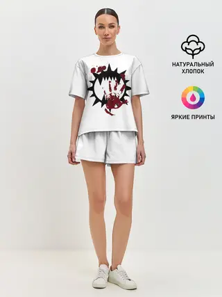 Женская пижама с шортами / Пожиратели миров