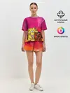 Женская пижама с шортами / Крутые Бобры!