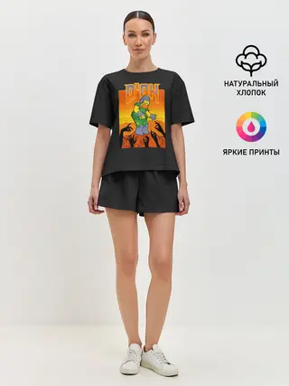 Женская пижама с шортами / Doom x Simpsons