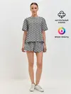 Женская пижама с шортами / Цветок Жизни