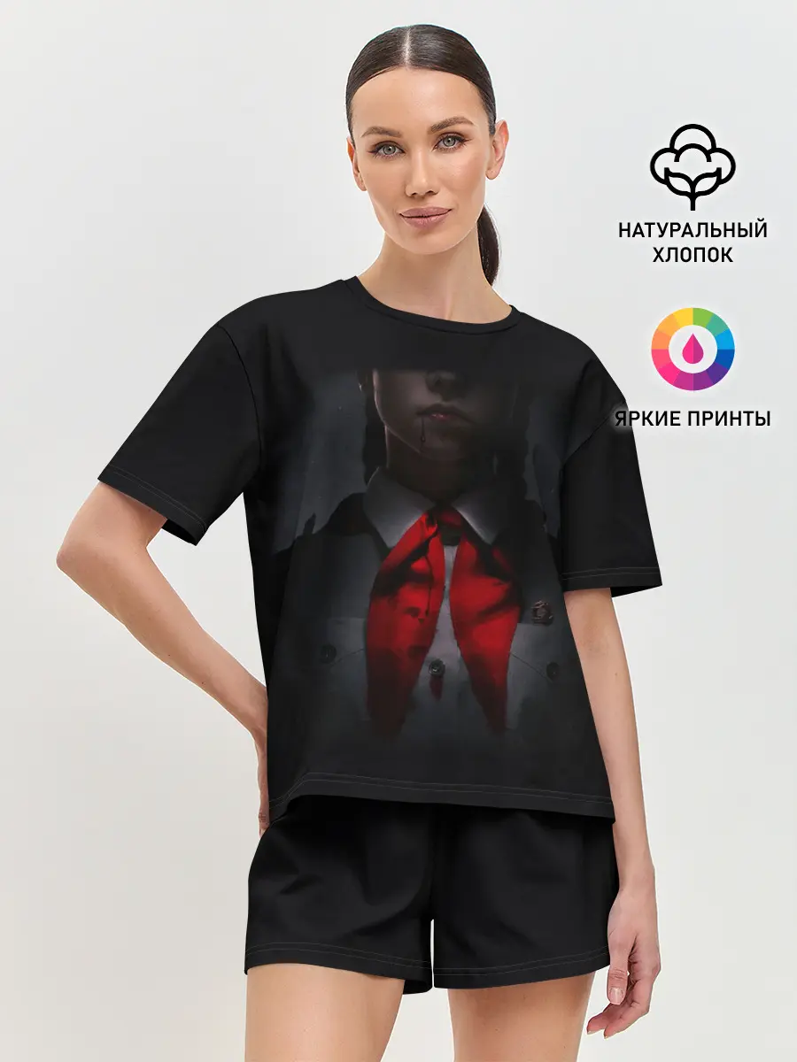 Женская пижама с шортами / Сериал Пищеблок