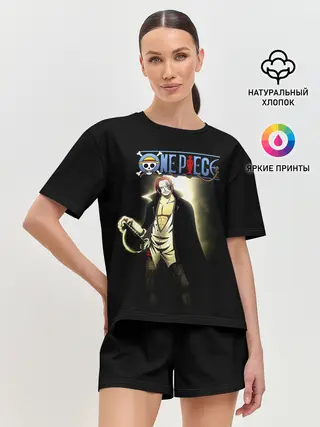 Женская пижама с шортами / Шанкс | One Piece. Большой куш