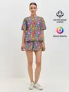 Женская пижама с шортами / Кристаллы