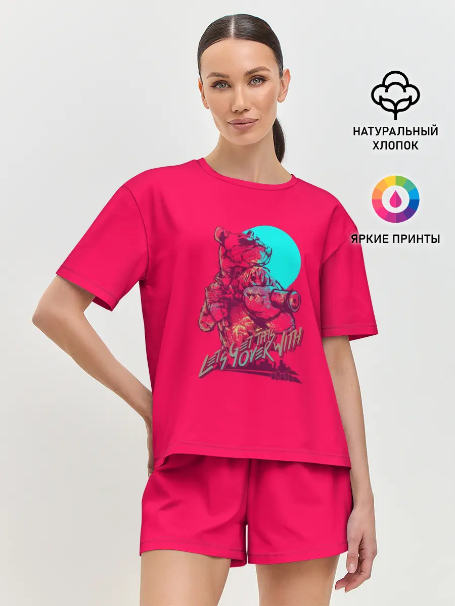 Женская пижама с шортами / Рихтер