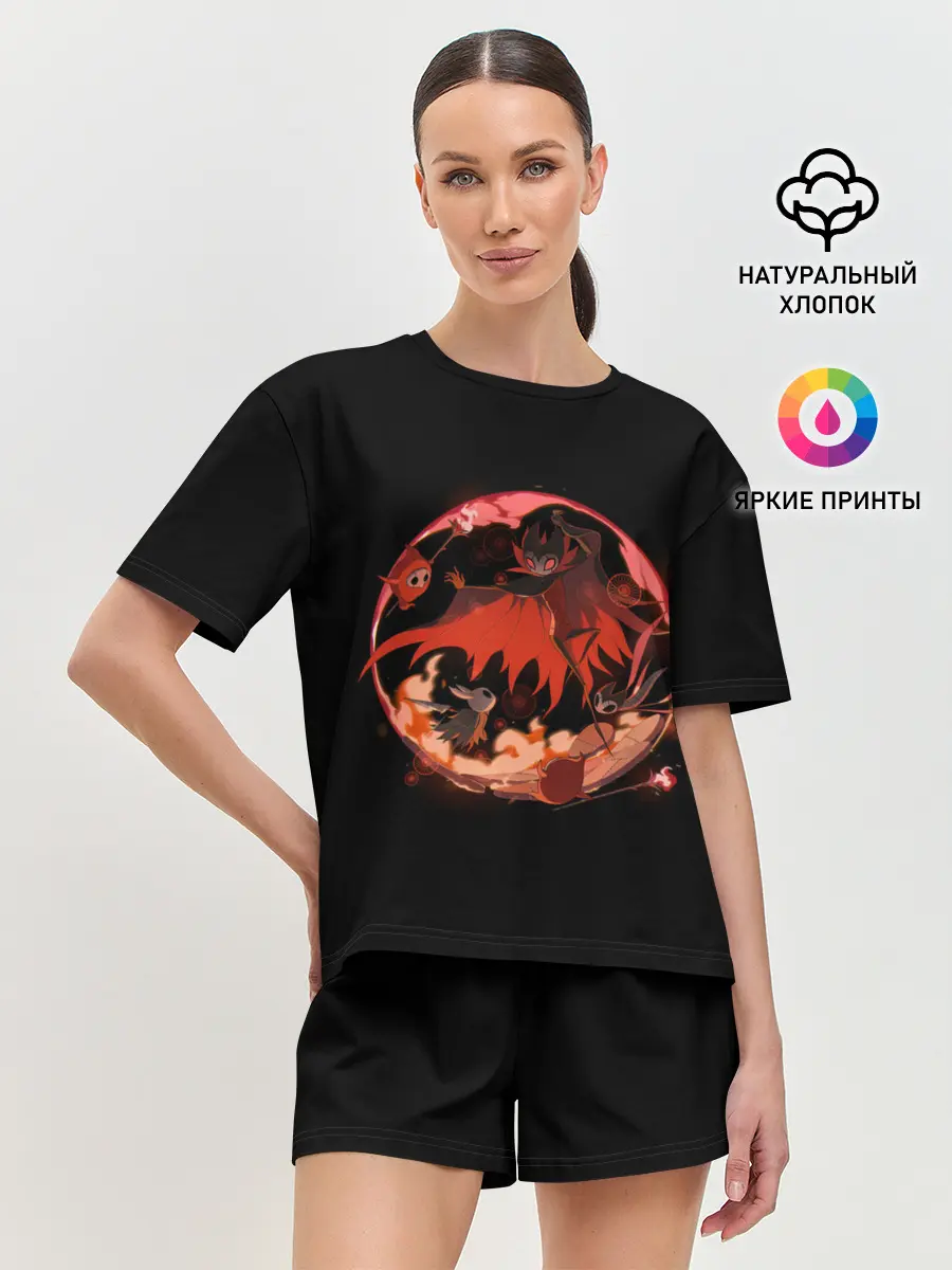 Женская пижама с шортами / Мир Пустого рыцаря