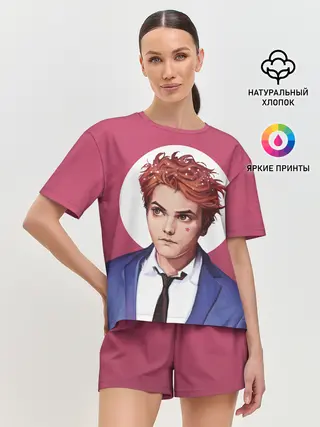 Женская пижама с шортами / Уэй
