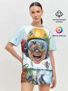 Женская пижама с шортами / Riders Republic
