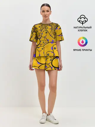 Женская пижама с шортами / Несси