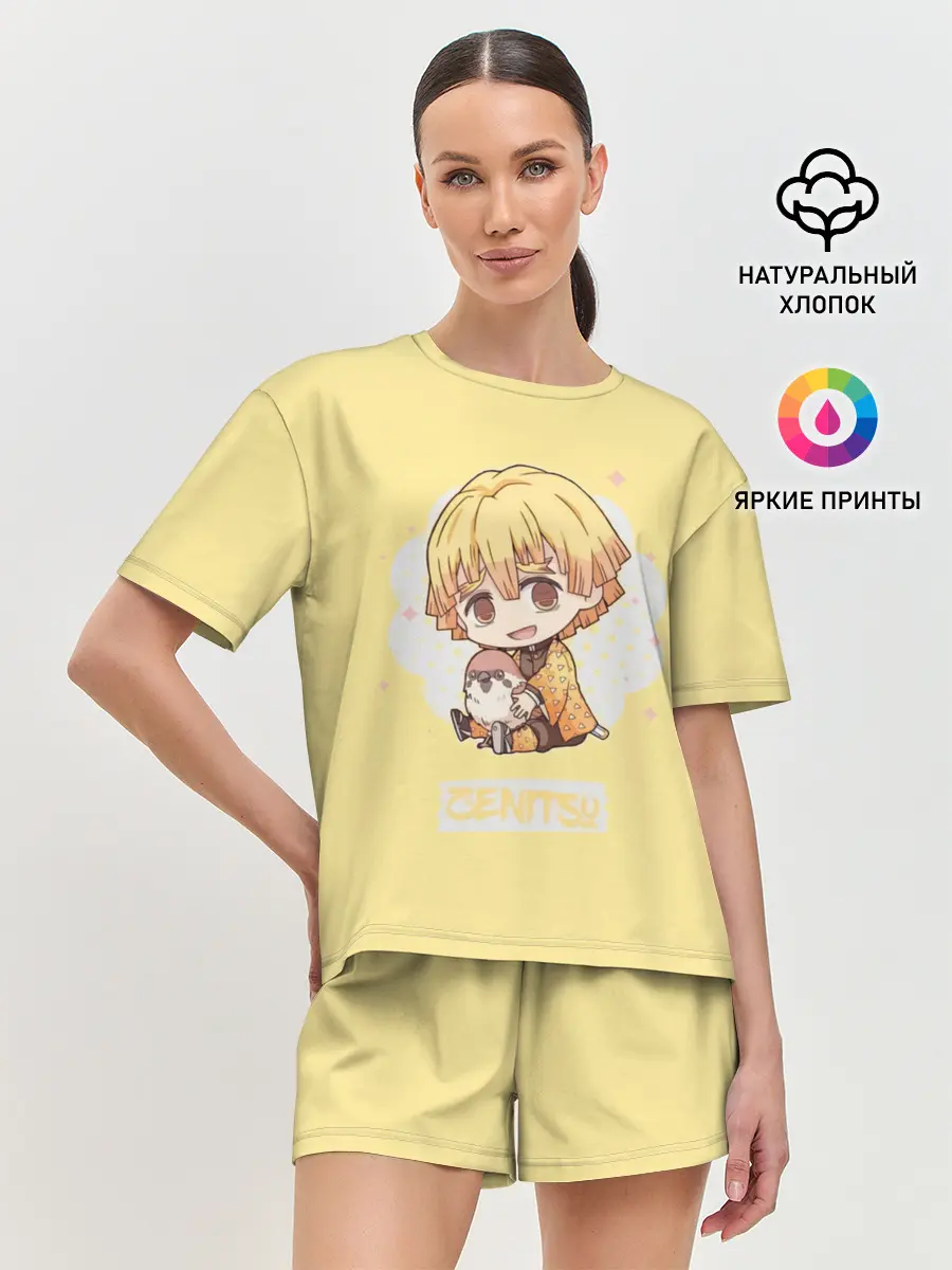 Женская пижама с шортами / Зэнитцу
