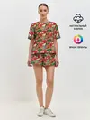 Женская пижама с шортами / Казино