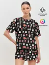 Женская пижама с шортами / Металлург