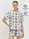 Женская пижама с шортами / Веселые Роджеры пиратов Соломенной Шляпы
