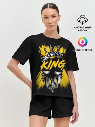 Женская пижама с шортами / King groom