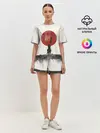 Женская пижама с шортами / Самурай на коне