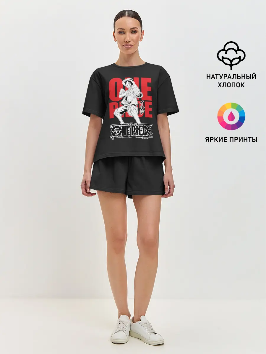 Женская пижама с шортами / One Piece Luffy