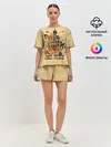 Женская пижама с шортами / One Piece пираты Соломенной Шляпы