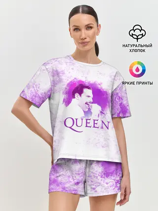 Женская пижама с шортами / Freddie Mercury | Queen
