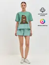 Женская пижама с шортами / Radiohead | Радиохед | Logo