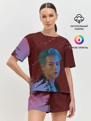 Женская пижама с шортами / MONSTA X | MX