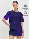 Женская пижама с шортами / НЕОНОВАЯ БРОНЯ