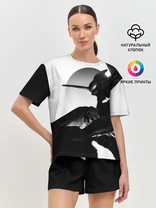 Женская пижама с шортами / ЗАКАТ ЕВАНГЕЛИОН