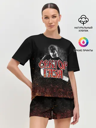 Женская пижама с шортами / Сектор Газа