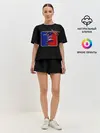 Женская пижама с шортами / Logo LB